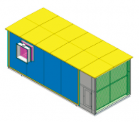 戶(hù)外礦用遠(yuǎn)紅外熱風(fēng)機(jī)組    HYRFC2-系列